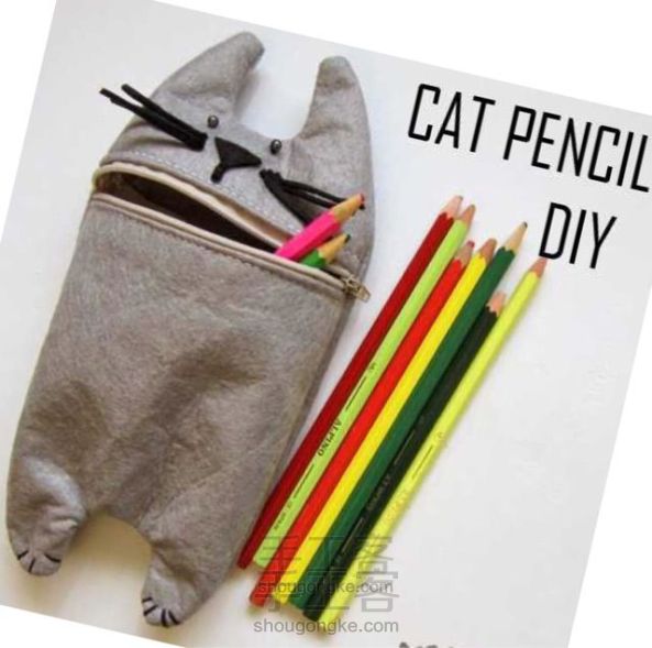 猫咪收纳包，笔袋（转）