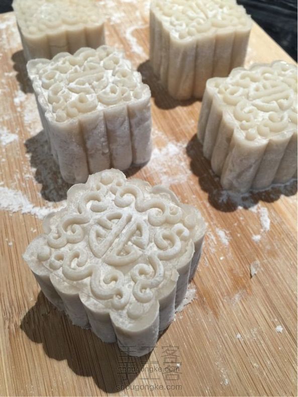 冰皮茶月饼
