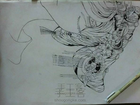 画个美美的古装女子吧
