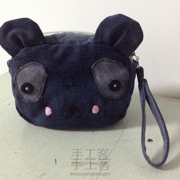 牛仔零钱包