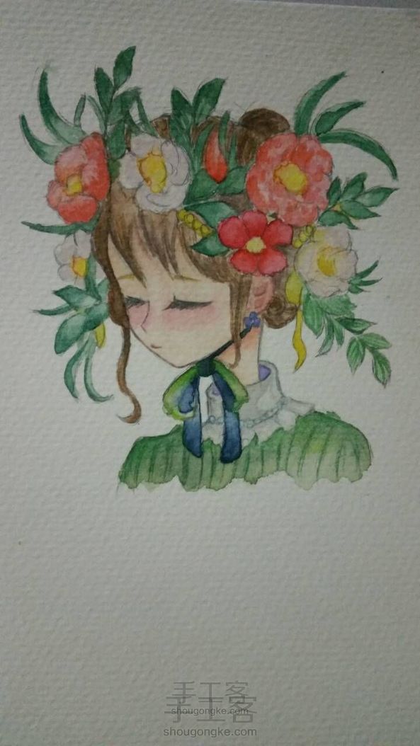 水彩教程!【然而我是新手汪】
