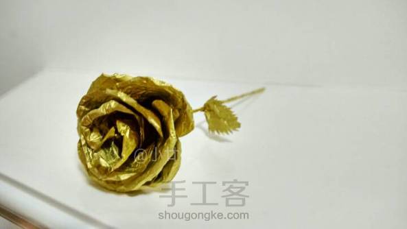 锡箔金玫瑰