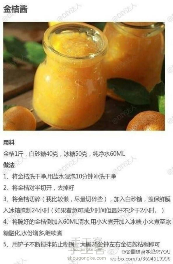 【转载】各种果酱制作图解