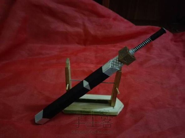 千秋完呆,一桶浆糊。迷你“宝剑”摆件
