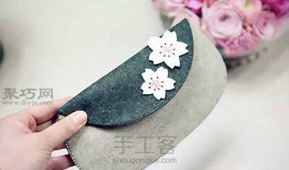 可爱樱花钱包 转载