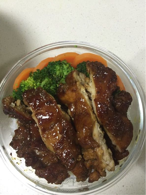 超级好吃的照烧鸡腿饭