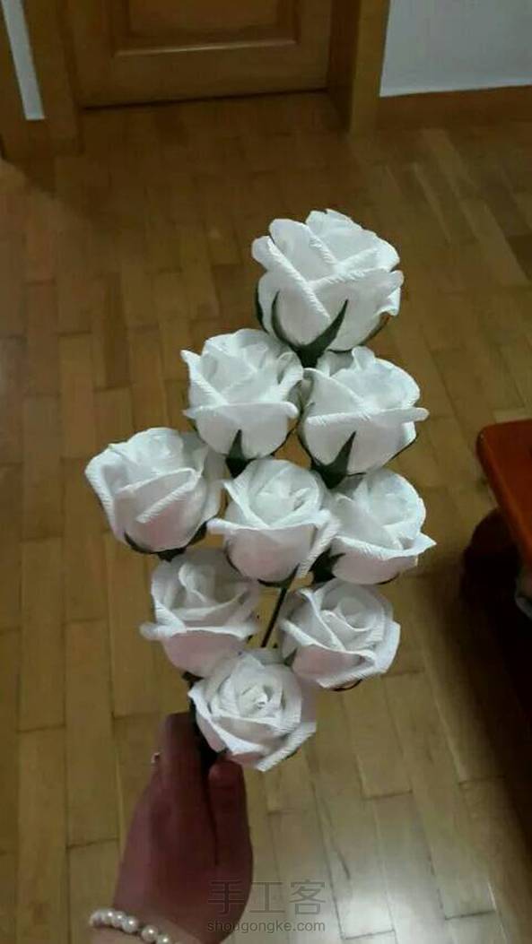皱纹纸花之玫瑰 转