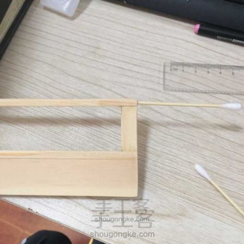 【！】木板+筷子+牙签的小房子。 第25步