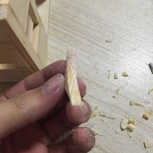 【！】木板+筷子+牙签的小房子。 第32步