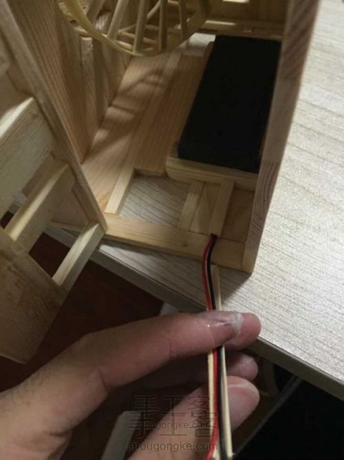 【！】木板+筷子+牙签的小房子。 第33步