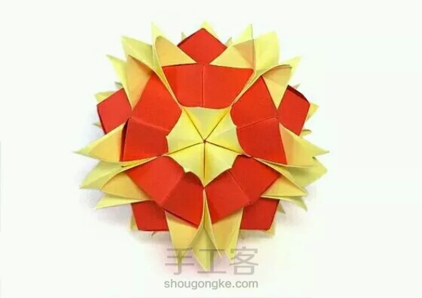 【转】花球折纸教程