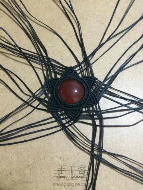 能量花手绳 【千代手绳 原创设计】 第3步