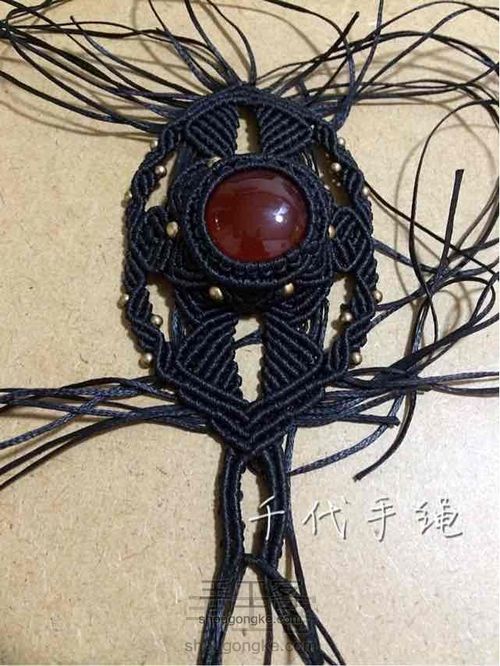 能量花手绳 【千代手绳 原创设计】 第6步