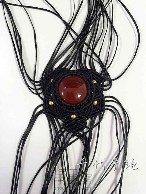 能量花手绳 【千代手绳 原创设计】 第4步