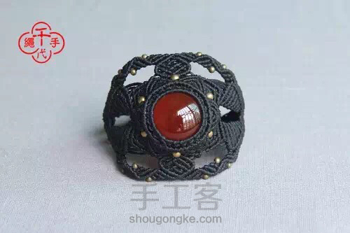 能量花手绳 【千代手绳 原创设计】 第7步