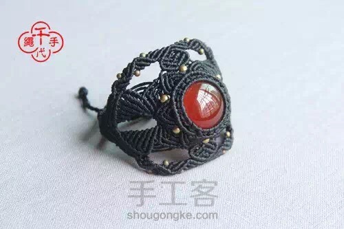 能量花手绳 【千代手绳 原创设计】 第8步
