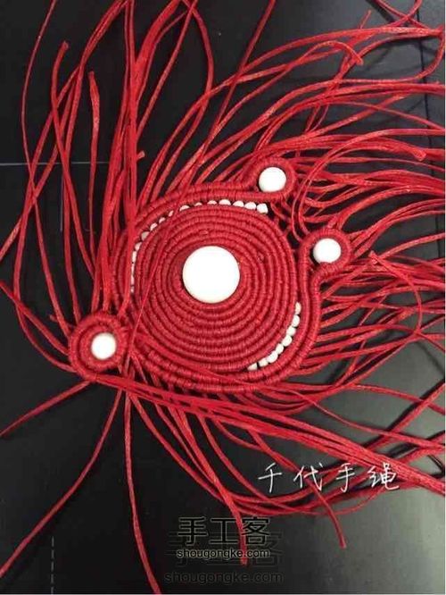 盘kou式手绳设计【千代手绳 原创设计】 第2步