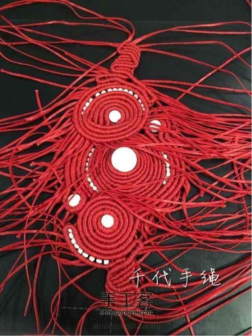 盘kou式手绳设计【千代手绳 原创设计】 第5步