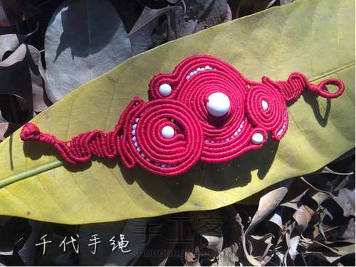 盘kou式手绳设计【千代手绳 原创设计】 第8步