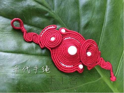 盘kou式手绳设计【千代手绳 原创设计】 第9步