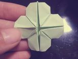 教你叠好看的四叶草