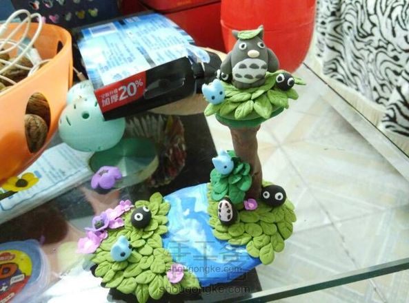 轻粘土~龙猫微景观😳
