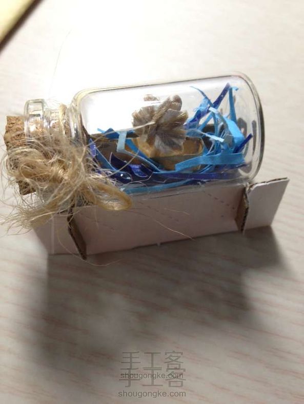 迷你瓶中船~