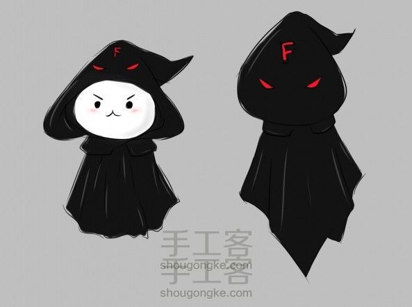 【萌物向】FFF团员娃娃图纸+(正更教程)