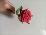 比折纸更简单的玫瑰【来自网络】
