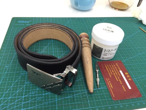 看似简单却无比繁琐的皮带制作教程!