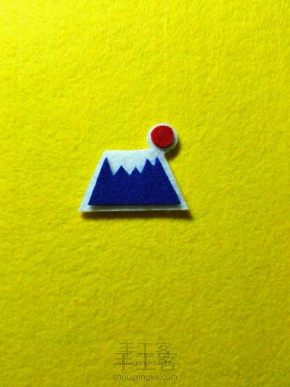 红日富士山