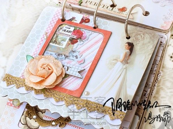 {小超人手工相册} 婚纱相册--教程连载(PART 2)