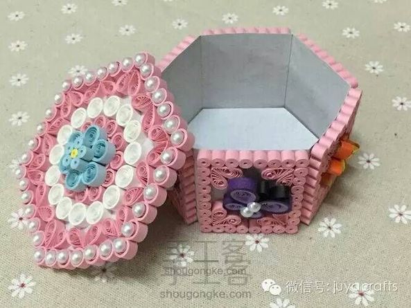 衍纸礼物盒~(转)