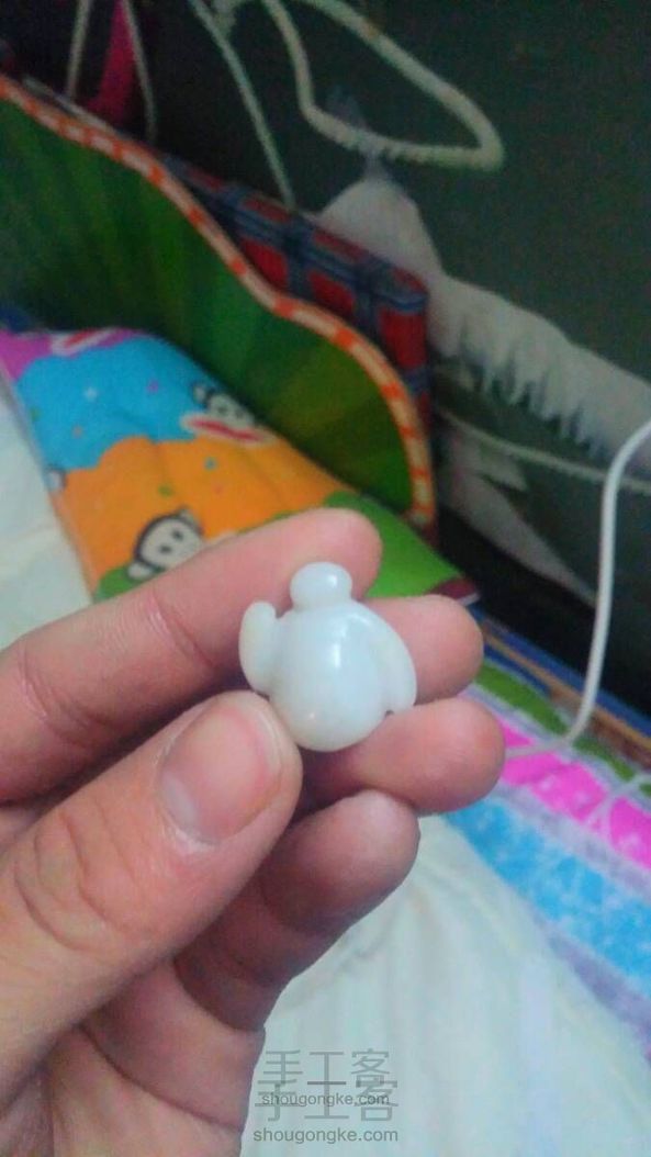玉石雕刻吊坠 大白