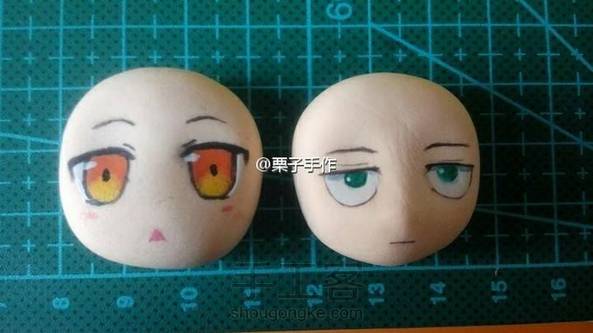 粘土手办捏脸画眼合集( •̀∀•́ )