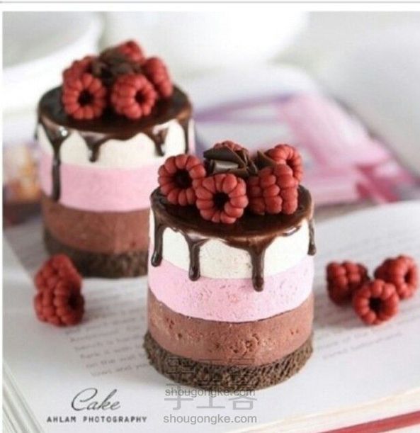 〖转〗可爱的软陶蛋糕教程