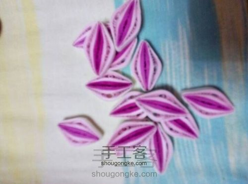[成品可购]无名—衍纸框画 第15步