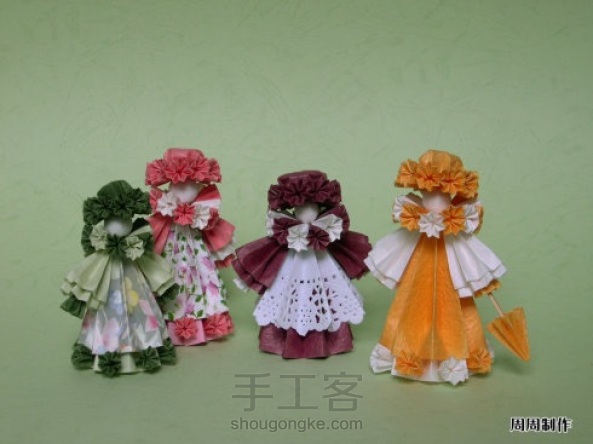 折纸娃娃制作方法