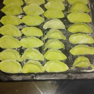 蓝青手作一冬至饺子