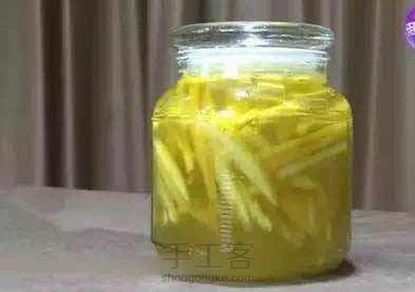 教你柚子皮成洗洁精!