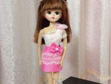 芭比娃娃的粉色套装，简单易做。粉色是每个女孩心中永远的梦幻色彩。