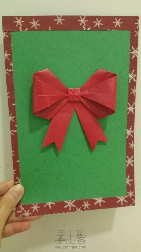 圣诞礼物或贺卡上怎能少了一个漂亮的蝴蝶结！