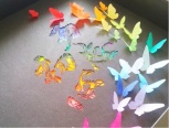 蝴蝶剪纸纸雕