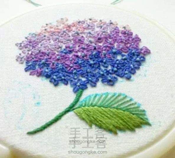 简单漂亮的渐变花朵