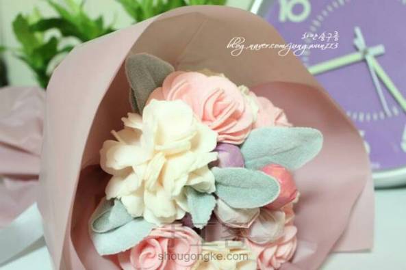 【安泰】美美的手捧花教程（转）