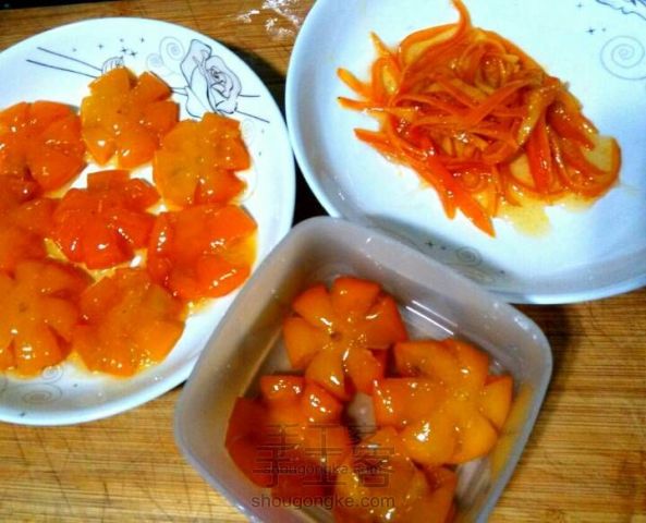 蜜金桔和橙皮蜜饯