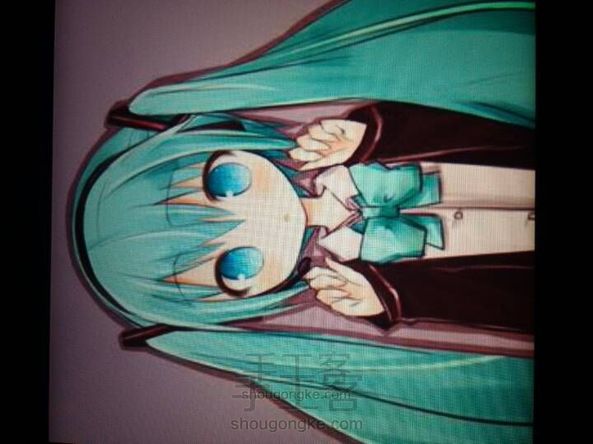 初音未来轮廓