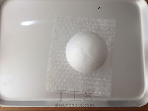 羊毛毡仿真兔子包 第2步