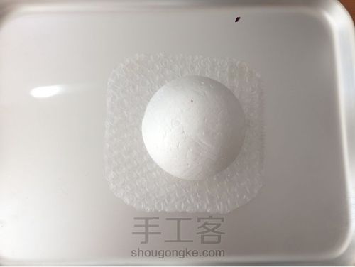 羊毛毡仿真兔子包 第3步