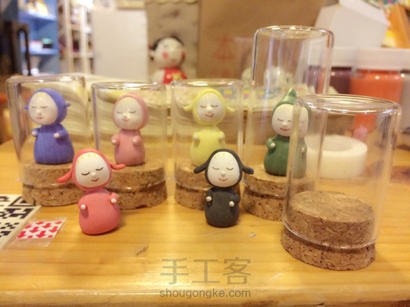 迷你陶瓷梦游娃娃(成品可购)
